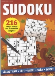 Hobby och Fritid Sudoku