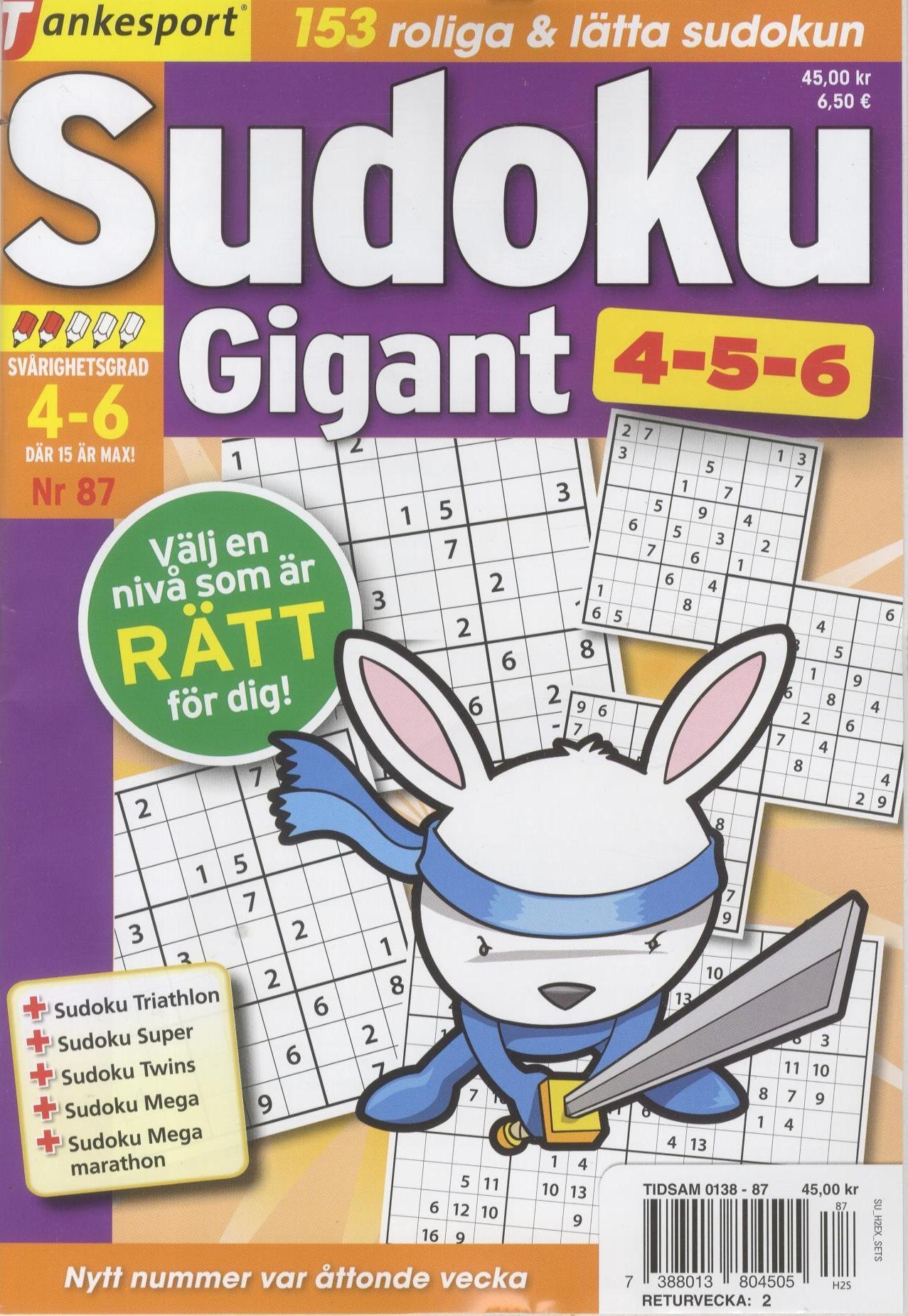 TS Sudoku 4-5-6 Gigant