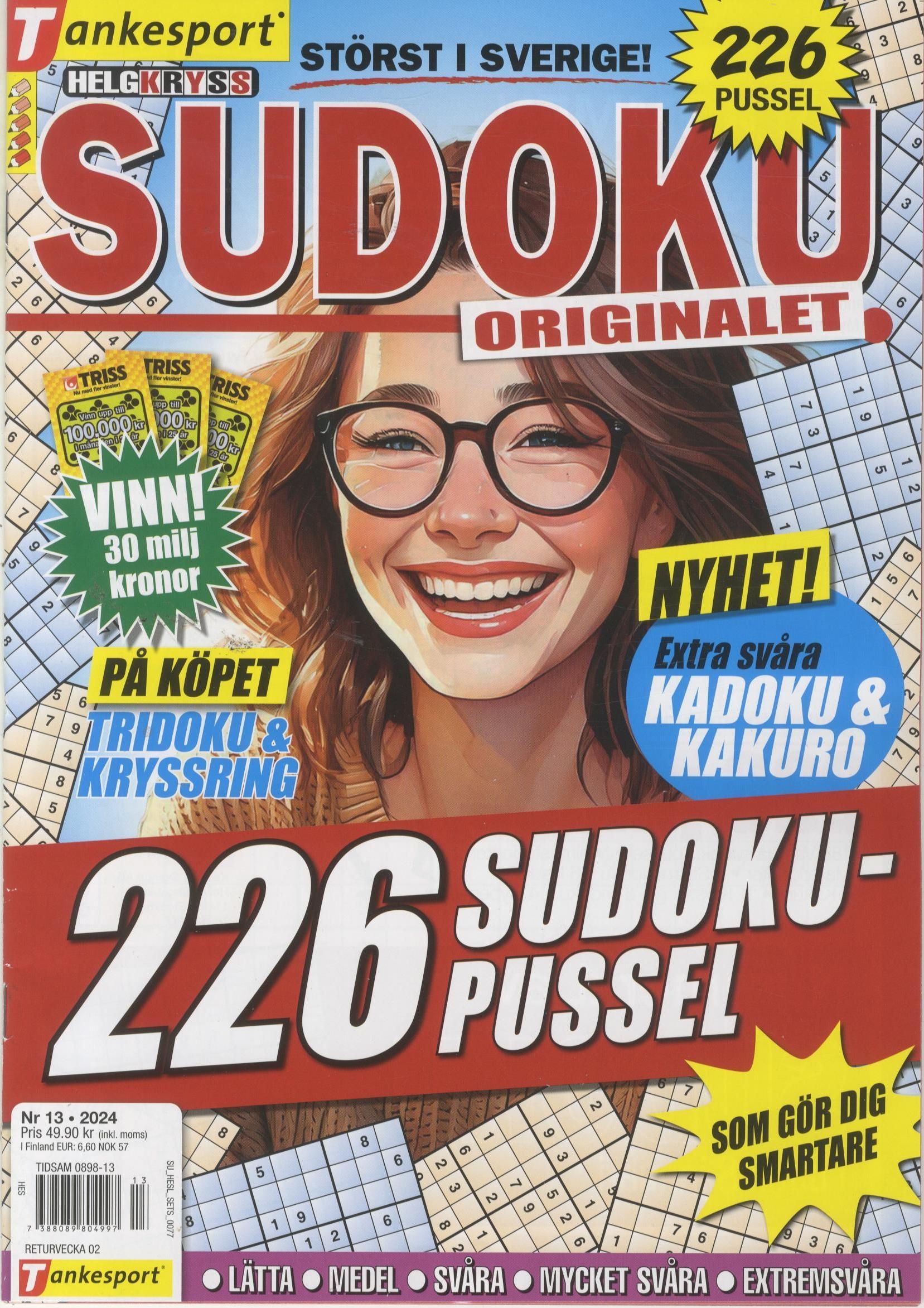 Helg Kryss-Sudoku