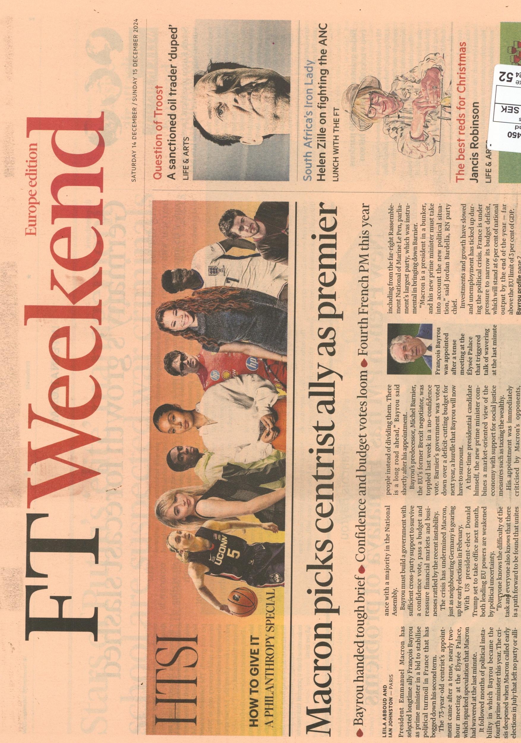 FT Weekend